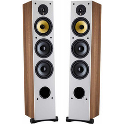 Davis Ariane-7 Ζεύγος Ηχείων Hi-Fi Δαπέδου 180W 3 Δρόμων Walnut