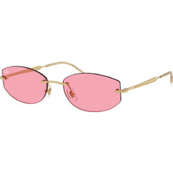 Ray-Ban RB3792 00184 Γυναικεία Γυαλιά Ηλίου Πολυγωνικά Μεταλλικά Χρυσά με Ροζ Φακό