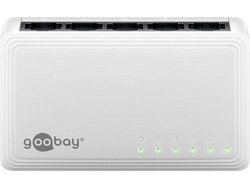 Goobay 64563 Unmanaged L2 Switch με 5 Θύρες Ethernet 1000Mbps