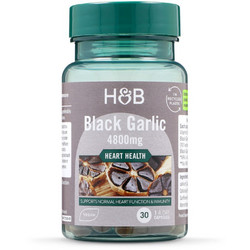 Holland & Barrett Black Garlic 4800mg 30 Κάψουλες