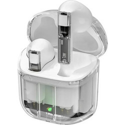 ΥΧ-06 TWS Ακουστικά Bluetooth In Ear Ανθεκτικά στο Νερό White