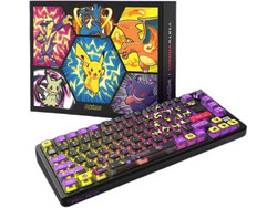 Cherry Pokemon PIXIU75 Ασύρματο Μηχανικό Gaming Πληκτρολόγιο TenKeyLess RGB Black