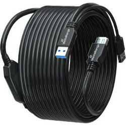 MediaRange MRCS243 Καλώδιο 2xUSB-A Male 3.0 to USB-A Female 10m Black