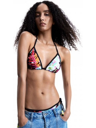 Desigual Bikini Top Τριγωνάκι Πολύχρωμο 26SWMK18-2000