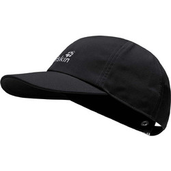 Jack Wolfskin Καπέλο Jockey Υφασμάτινο Μαύρο A65769-6000