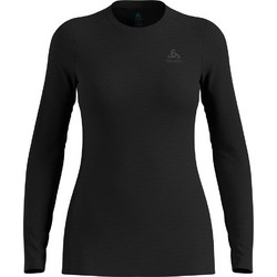 Odlo Γυναικείο Αθλητικό T-Shirt Ισοθερμικό Μαύρο 112271-15000