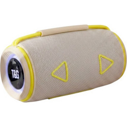 T&G TG-657 Pro Ηχείο Bluetooth 10W με Ραδιόφωνο Μπεζ