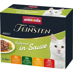 Animonda Vom Feinsten Adult with Meat in Gravy 8x85gr