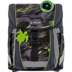 Herlitz Filoactive Xl Plus Wild Panther Σχολική Τσάντα Πλάτης Δημοτικού Μαύρη 400205494