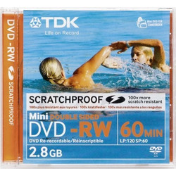 TDK RW28SPEC Εγγράψιμο DVD-RW 2.8GB