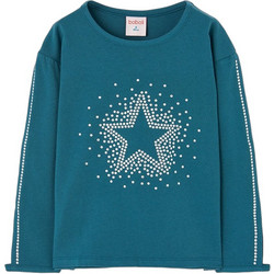 Boboli Παιδικό T-Shirt Μακρυμάνικο Πετρόλ 434045-4768