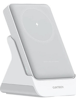Cuktech WPB100N Wireless Power Bank 10000mAh 20W με Θύρα USB-C White