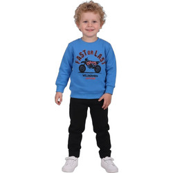 Joyce Παιδικό Σετ Φόρμας Royal Blue Μαύρο 2662138