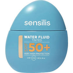 Sensilis Waterfluid Invisible Αντηλιακό Γαλάκτωμα Προσώπου με Χρώμα SPF50+ 40ml