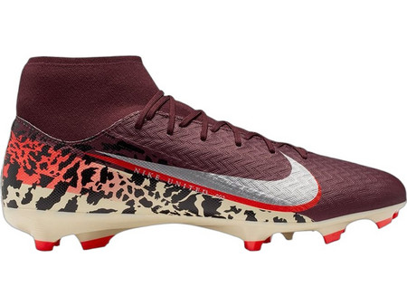 Nike Mercurial Superfly 10 Academy FG IO8441-661 Ποδοσφαιρικά Παπούτσια με Τάπες και Καλτσάκι Καφέ Μπεζ