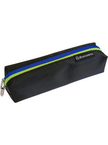Exacompta Tricolor Κασετίνα Βαρελάκι με 2 Θήκες Μαύρη 05269820W