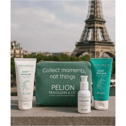 Pelion Goat Shampoo 100ml + Shower Gel 100ml + Golden Elixir 50ml