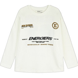 Energiers Παιδικό T-Shirt Μακρυμάνικο Μπεζ 13-126035-5