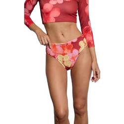 Baya Sunblush Bloom Ψηλόμεσο Bikini Slip Floral Κόκκινο Κίτρινο 72489-1
