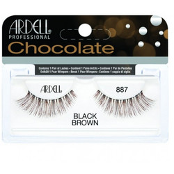 Ardell Chocolate 887 Βλεφαρίδες Ενιαίες Καφέ 61887