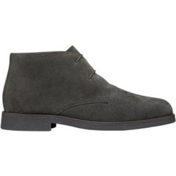 Geox Saharo Ανδρικά Μποτάκια Suede Ανθρακί U6658D00022C6093