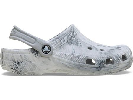 Crocs Classic Marbled Clog Gray Swirl Unisex Σαμπό 211583-1WZ