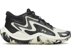 Under Armour Jet '25 Παιδικά Αθλητικά Παπούτσια για Μπάσκετ Μαύρα Μπεζ 6001587-003