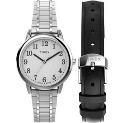 Timex Γυναικείο Ρολόι με Ασημί Μεταλλικό Μπρασελέ 194366307962