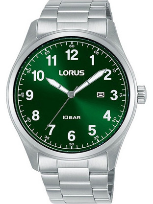 Lorus Ανδρικό Ρολόι με Ασημί Μεταλλικό Μπρασελέ RH975SX9