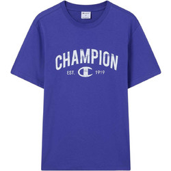 Champion Ανδρικό Αθλητικό T-Shirt Μωβ 222787-BS022