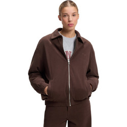 Hugo Boss Γυναικείο Μπουφάν Bomber Μακρύ Σοκολατί 50567670-210