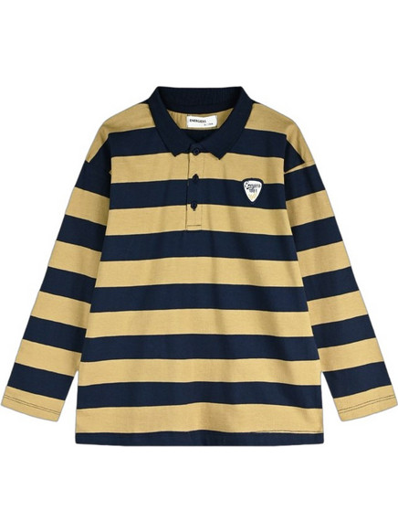 Energiers Παιδικό Polo Μακρυμάνικο Κίτρινο Navy Μπλε 13-126017-5