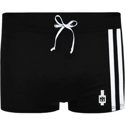 Impetus Αθλητικό Ανδρικό Μαγιό Boxer με Σχέδια Μαύρο 1924P2700-BK020