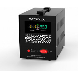 Serioux SRXA-RL101 Relay 1500VA με 2 Πρίζες Schuko