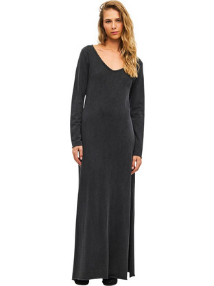 Dirty Laundry Maxi Καθημερινό Φόρεμα Μαύρο DLWD000093-VINT