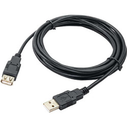 Akyga AK-USB-19 Καλώδιο USB-A Male 2.0 to USB-A Female 3m Black