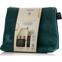 Apivita Queen Bee Longevity Velvety Rich Cream 50ml + 12 Youth Markers Serum 10ml + 5 Action Eye Serum 5ml