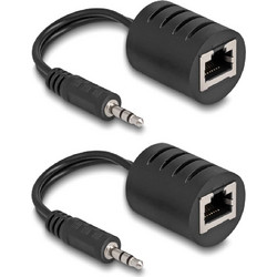 DeLOCK 87858 Μετατροπέας Ήχου ADC 3.5mm Male to RJ45 Female