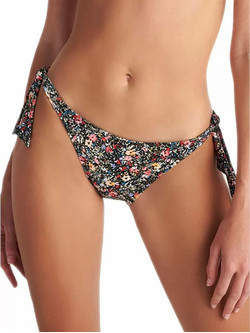 BLU4U Its Bitsy Flower Bikini Slip Floral Μαύρο Πολύχρωμο 253577062D-02