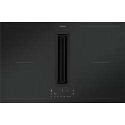 Miele KMDA 7876-1 FL Επαγωγική Εστία Αυτόνομη με Ενσωματωμένο Απορροφητήρα & Λειτουργία Κλειδώματος 80x52cm