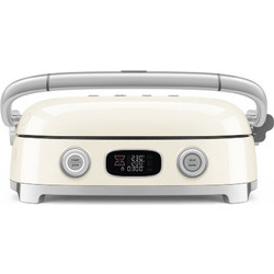 Smeg MGF01CREU Τοστιέρα Γκριλιέρα Κεραμικές Πλάκες για 2 Τοστ 2000W