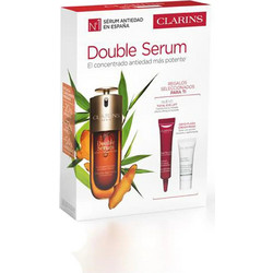 Clarins Double Serum 50ml + Eye Contour Cream 7ml + Face Mask 8ml