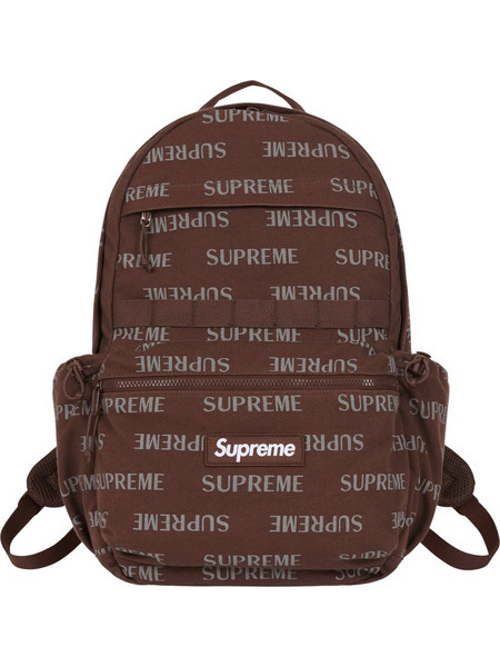 Supreme FW26B3 Σακίδιο Πλάτης Καφέ