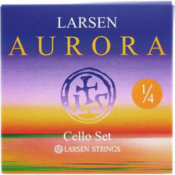 Larsen Strings Aurora Σετ 4 Χορδές Τσέλου Medium Tension 1/4
