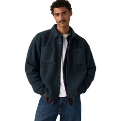 Levi's Ανδρικό Πουκάμισο Βαμβακερό Μακρυμάνικο Κανονική Γραμμή Overshirt Navy Μπλε 0084L-0000