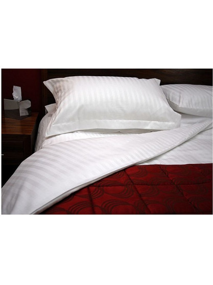 Blanc de Blanc Σεντόνι King Size Βαμβακοσατέν 280x285 Luxury Line Dobby