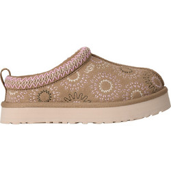 UGG Χειμερινές Παιδικές Παντόφλες για Κορίτσι με Γούνα Μπεζ Καφέ 1175210K-MDSD