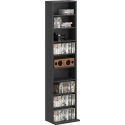 HOMCOM Βιβλιοθήκη 33x24x140cm 836-596V00BK