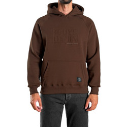 3Guys Ανδρικό Φούτερ με Κουκούλα & Τσέπες Καφέ 1-226-1-63-5244