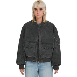 Volcom Γυναικείο Μπουφάν Bomber Μακρύ Ανθρακί B1732606-RIB